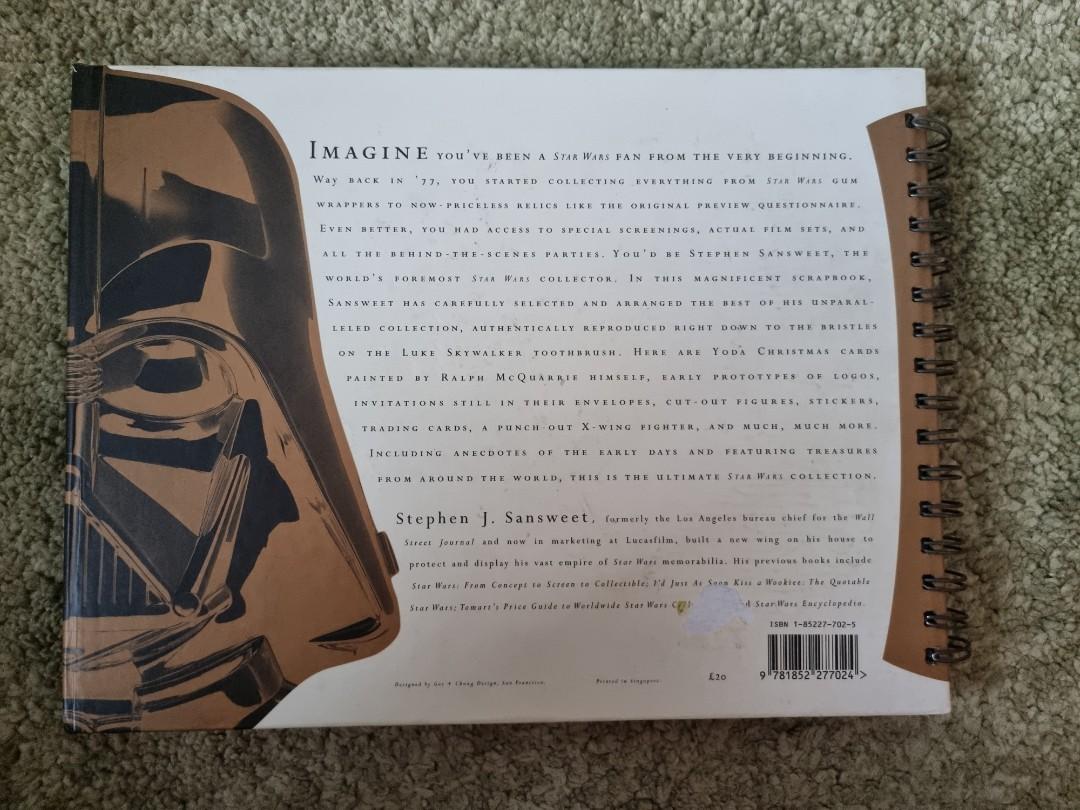 Star Wars Scrapbook The Essential Collection 1998 Hobbies