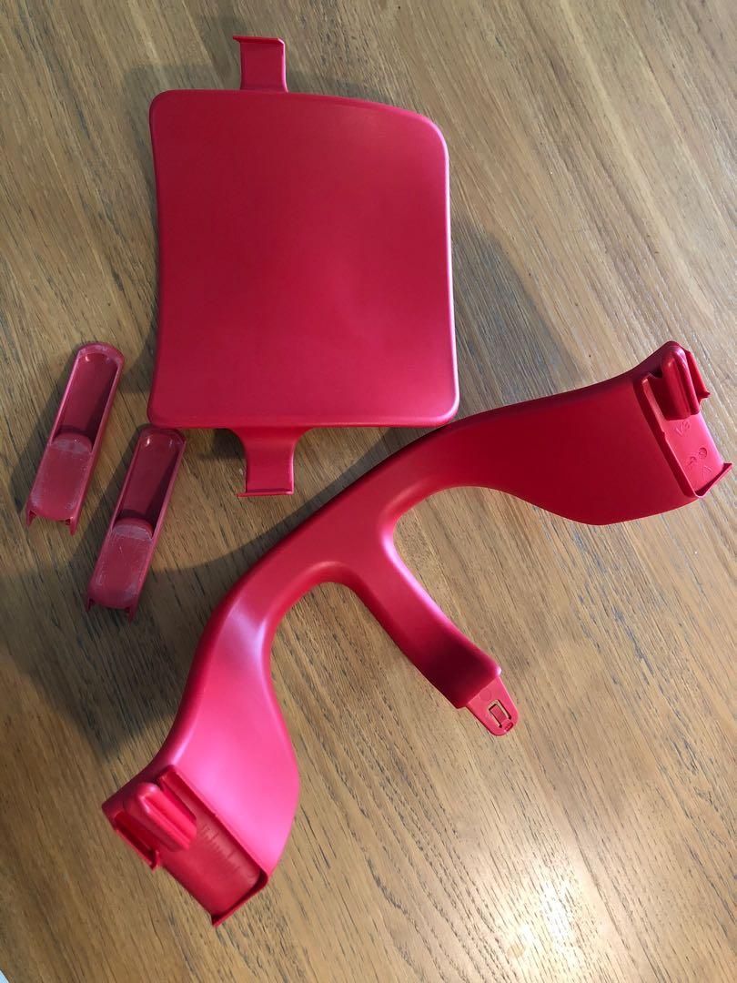 Tripp trapp baby set red outlet