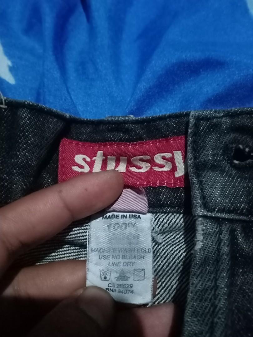 Stussy jeans (made in USA), Fesyen Pria 