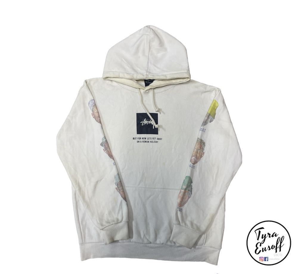 Stussy X Supreme Hoodie Pullover, Men's 