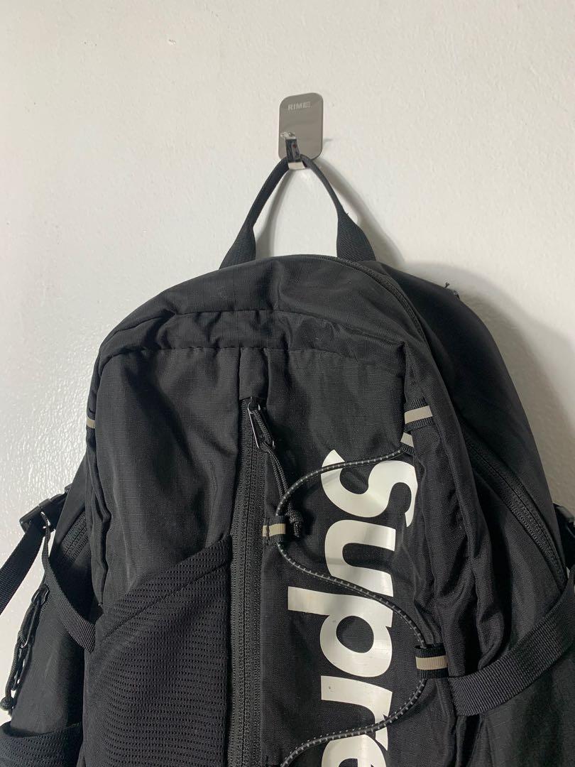 Supreme 17SS Backpack Black (Authentic), Men's Fashion, Bags