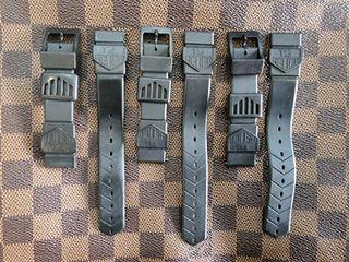 Tag Heuer F1 rubber strap 18mm