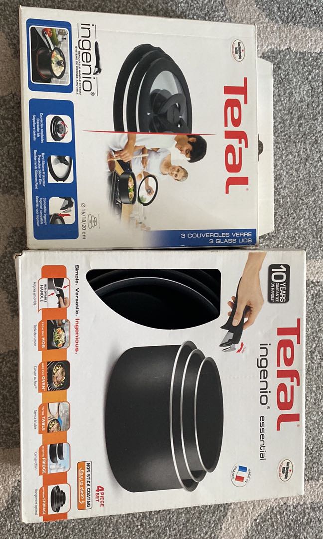 Tefal ingenio nonstick pan pot saucepan, Furniture & Home Living