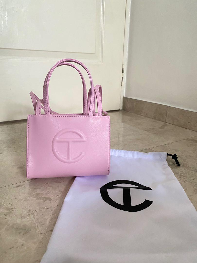 bubblegum pink telfar bag