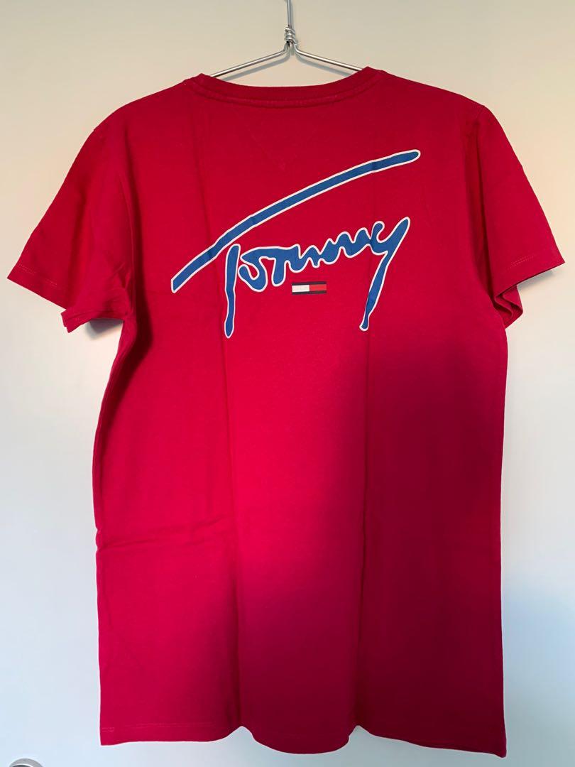 Tommy Jeans Signature Tee Women s Fashion Tops Shirts on Carousell