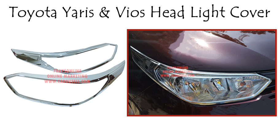 Vios headlamp cover deals
