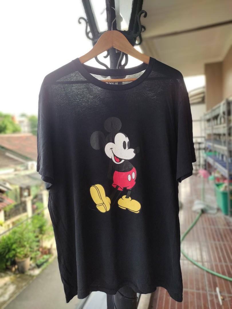 Tshirt Uniqlo X Disney Mickey, Fesyen 