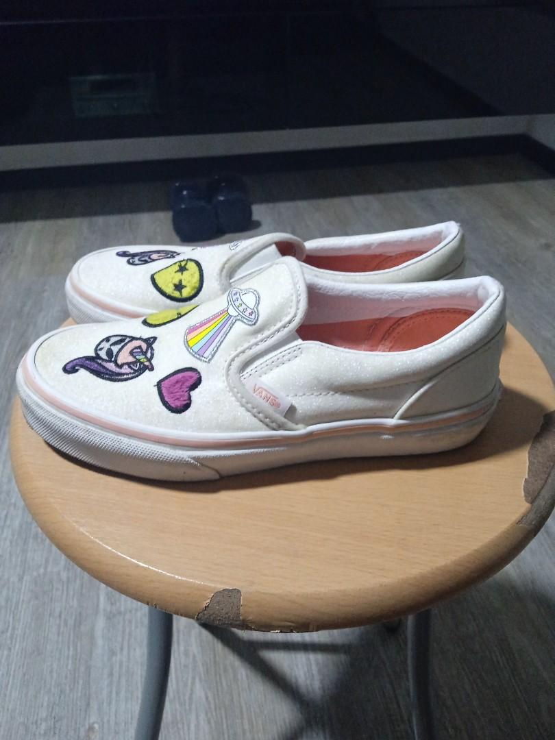 Vans white slip on unicorn Alien Babies Kids Babies Kids