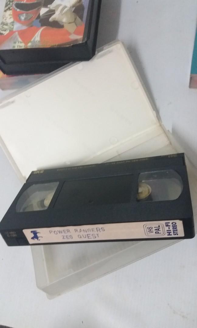 Video tape lama power rangers(vhs), Hobbies & Toys, Collectibles