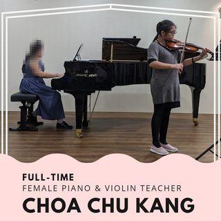 Violin & Piano lesson ( choa chu kang )