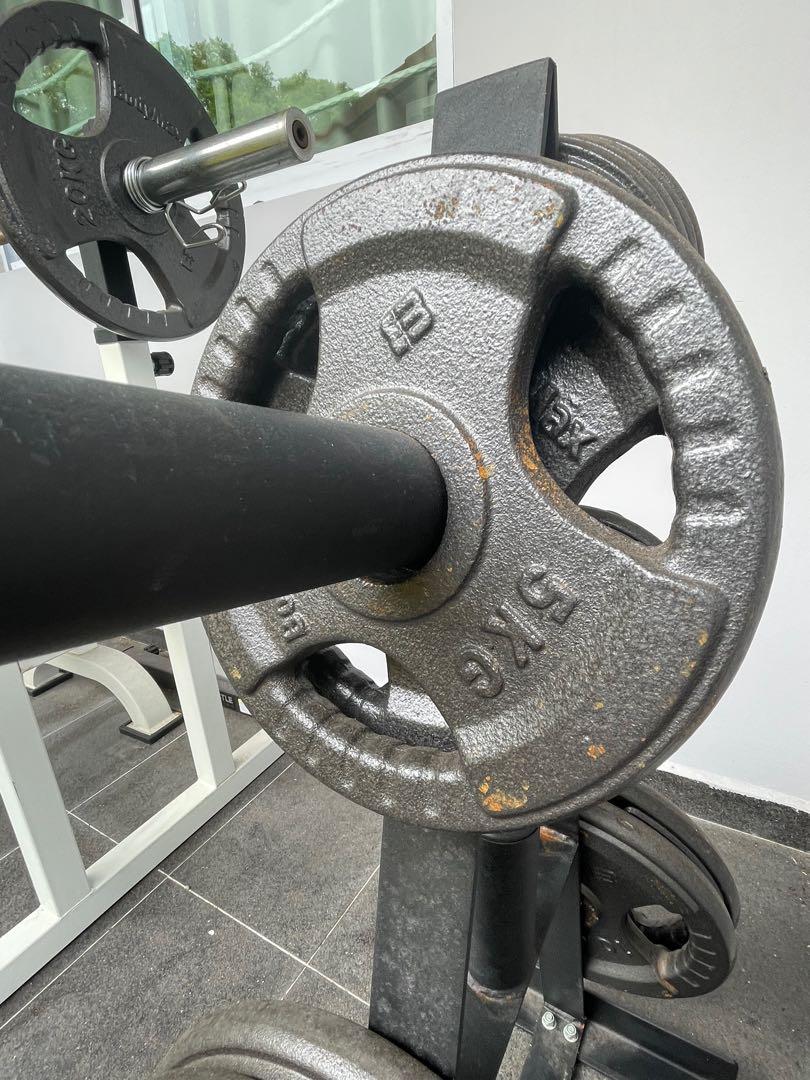 Weights set Hardcastle bodybuilding, Sports Equipment, Exercise