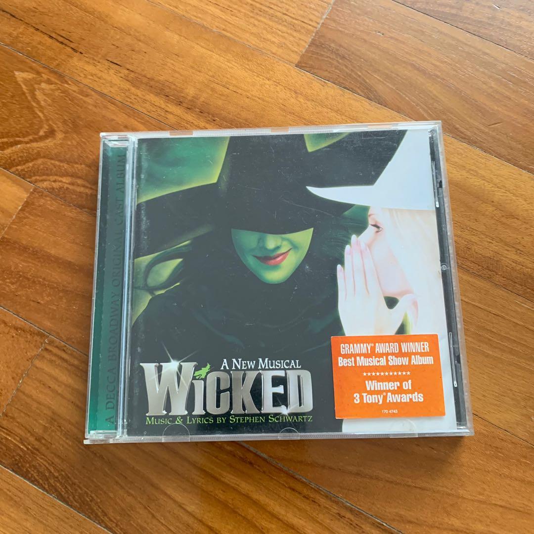 Wicked Musical Soundtrack, Hobbies & Toys, Music & Media, CDs ...