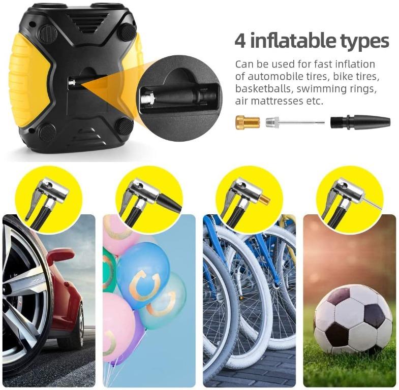 WindGallop Digital Car Tyre Inflator Air Tool Portable Air Compressor