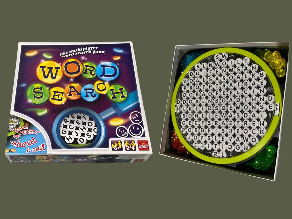 WORD SEARCH PUZZLE BOARD GAME Hobbies Toys Toys Games on
