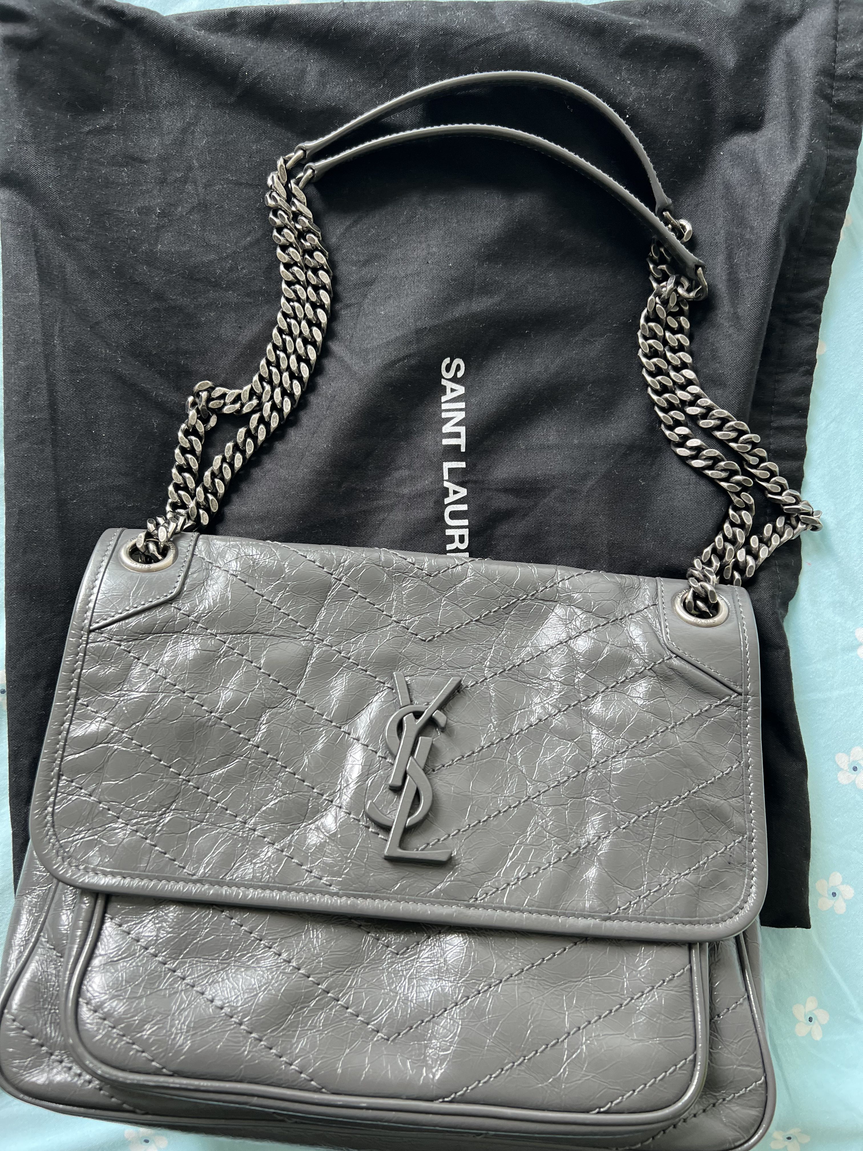 Ysl niki hotsell medium grey