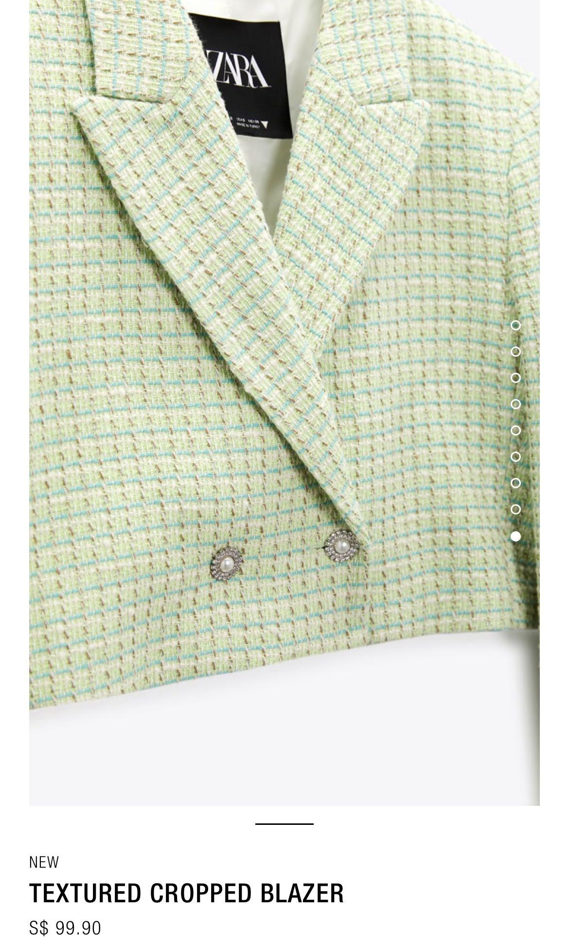 Zara tweed skort multicolor main image 0