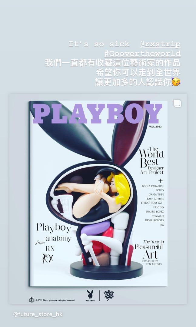 ZCWO x Playboy From @rxstrip #1 Playboy Anatomy 解剖花花公子 ...
