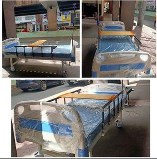 2 Cranks Hospital Bed With Complete Set