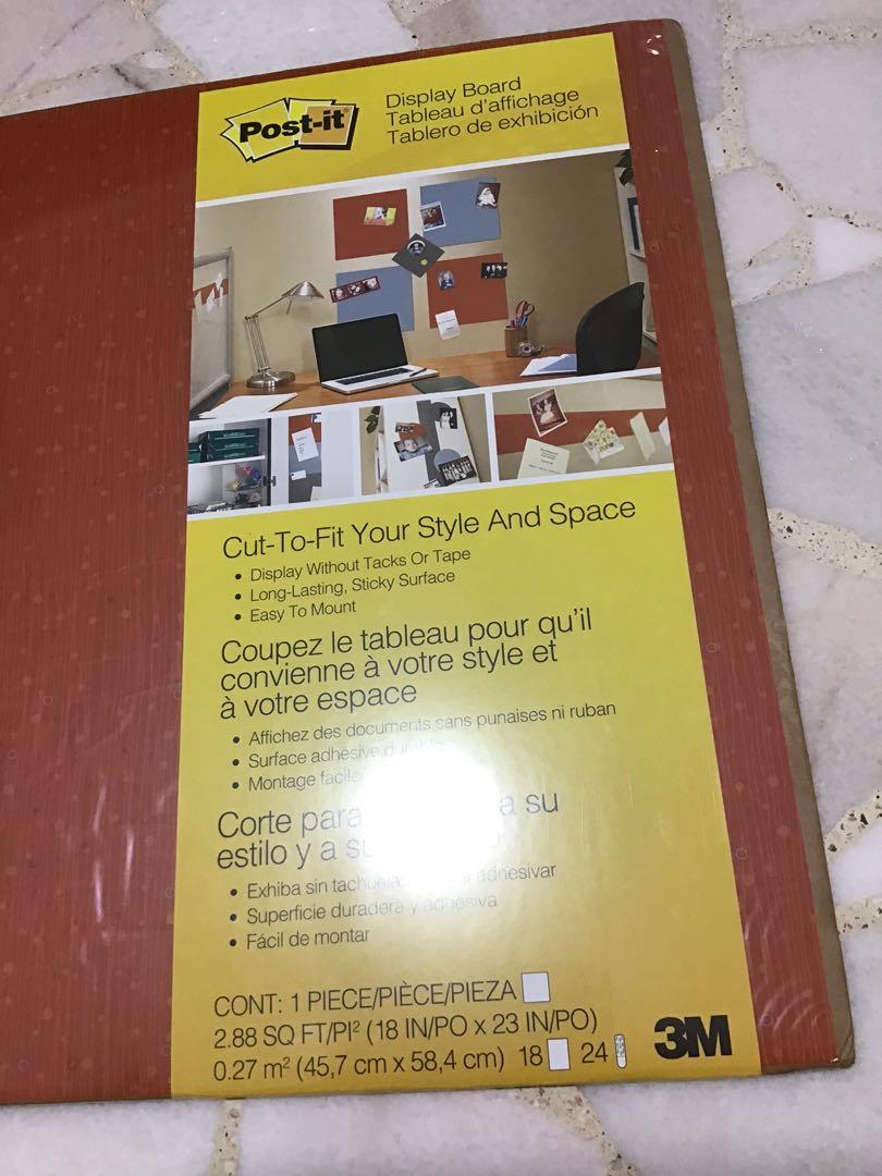 3M Postit Display Boards, Hobbies & Toys, Stationery & Craft, Craft