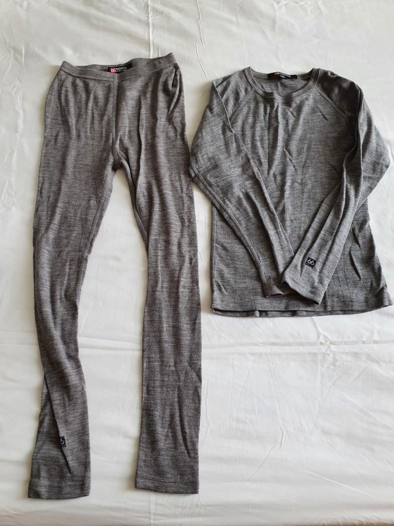 66 North Merino Wool Thermal Inner wear Long Johns, Babies & Kids