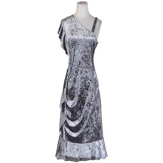 長身裙 dress gown prom ball 舞會裙 sliver Grey 連身裙 晚會 酒會 禮服64243380604418110