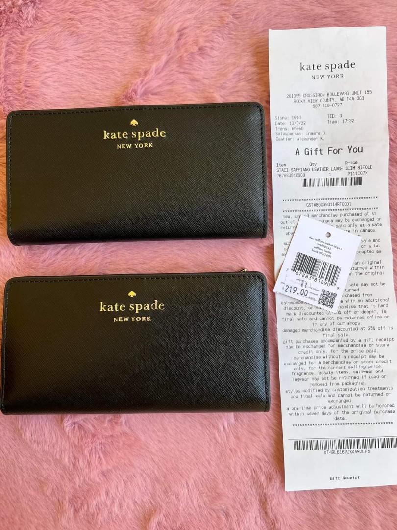 Staci large 2025 slim bifold wallet
