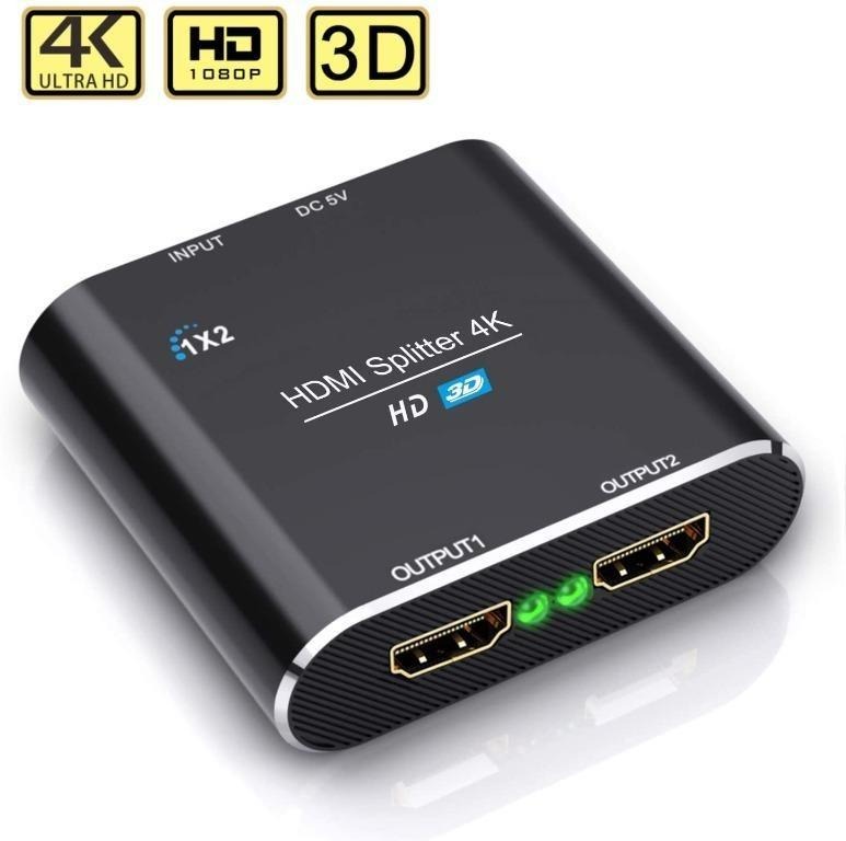 HDMI Switch with IR Remote Control Supports 4K@30HZ 3D HD1080P HDMI Switcher for PS4 Xbox Apple TV Fire Stick Blu-Ray Player HDMI Switch 4K HDMI Splitter-ZACCAS Aluminum HDMI Switch 3 in 1 Out 