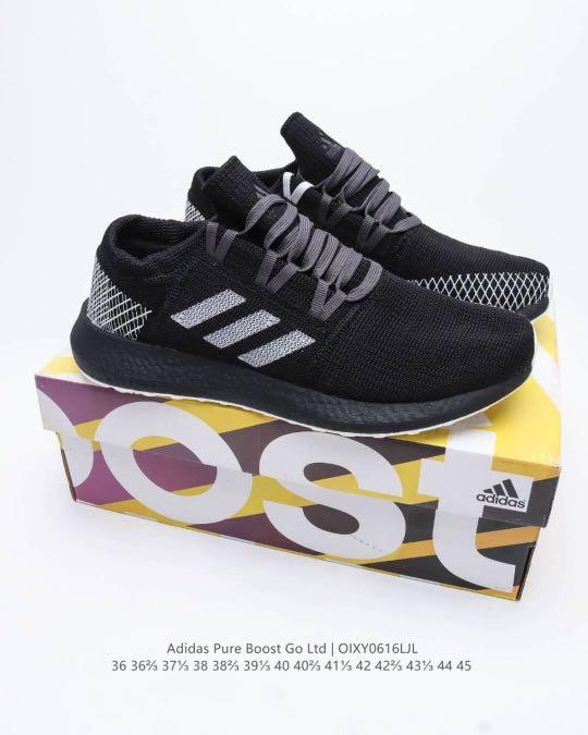 Adidas Pure Boost GO LTD Breathable fabric Men s and Women s jogging shoes