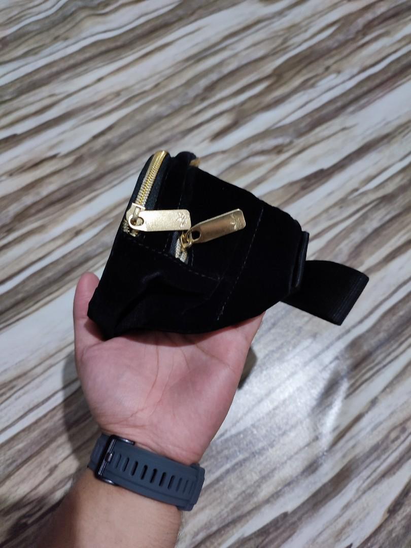 Velvet waist sale bag