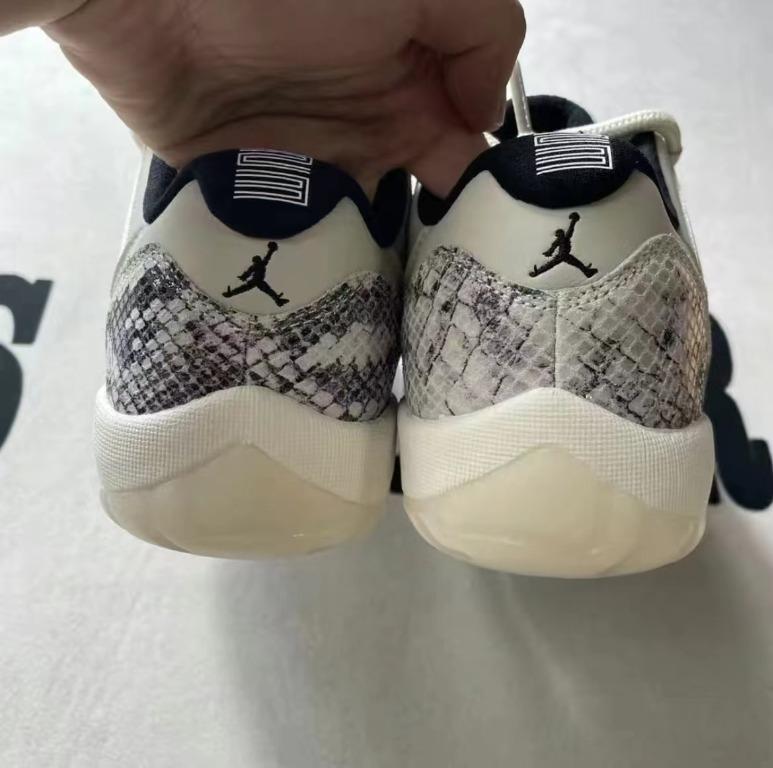 Air Jordan 11 Low Snakeskin Light Bone GS 2019 Carousell