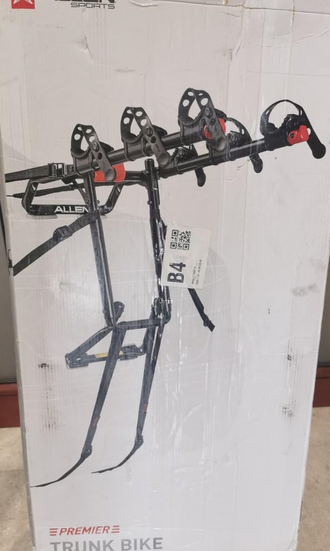 Allen Sports Premier Deluxe 3Bike Trunk Mount Rack, Sports Equipment