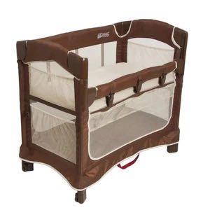 Mini ezee bedside store crib with mattress