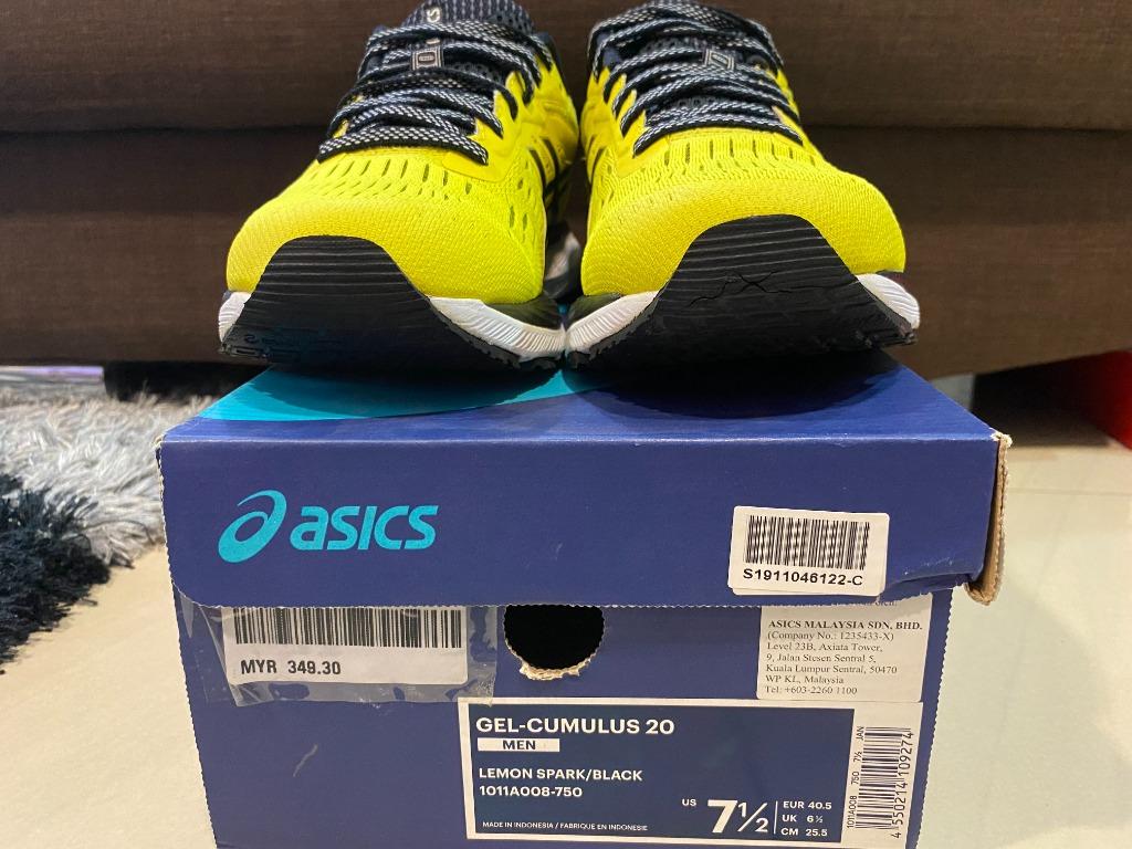 Gel-cumulus 20 1011a008 sale lemon spark/black 750