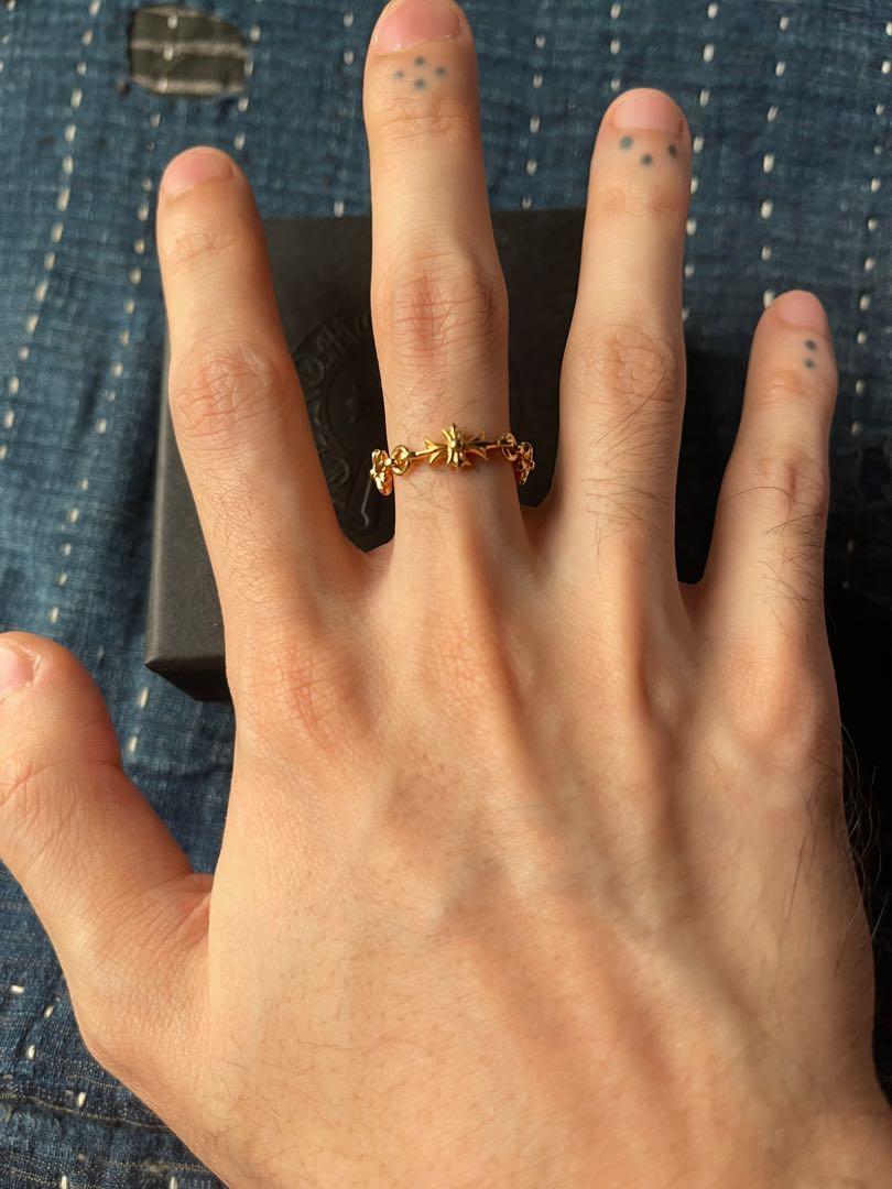 Chrome hearts tiny e deals ring