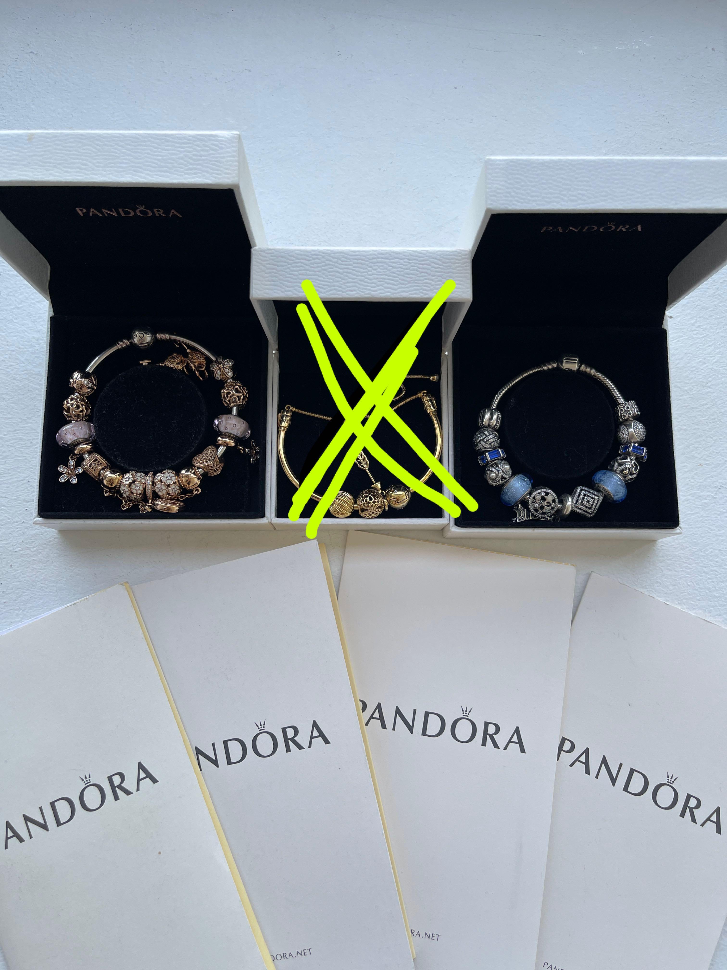 White gold pandora top