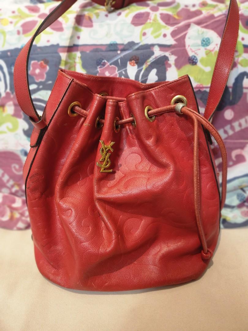 Ysl bucket online bag vintage