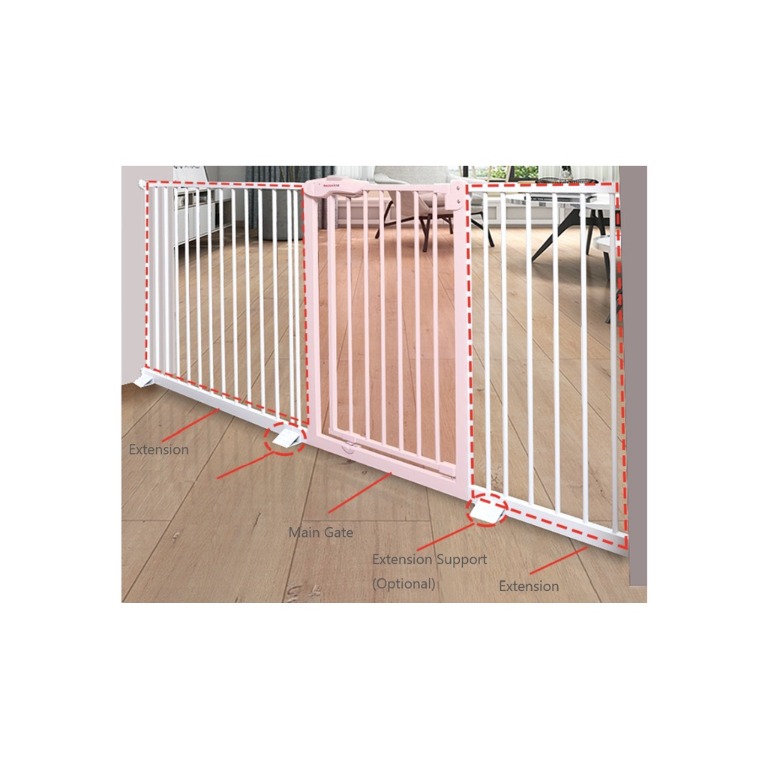 Baby safety gate swing gate pet gate staircase gate, Babies & Kids ...