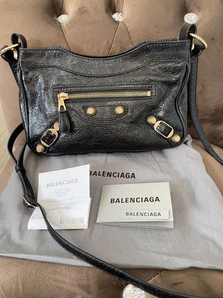 Balenciaga hip outlet black