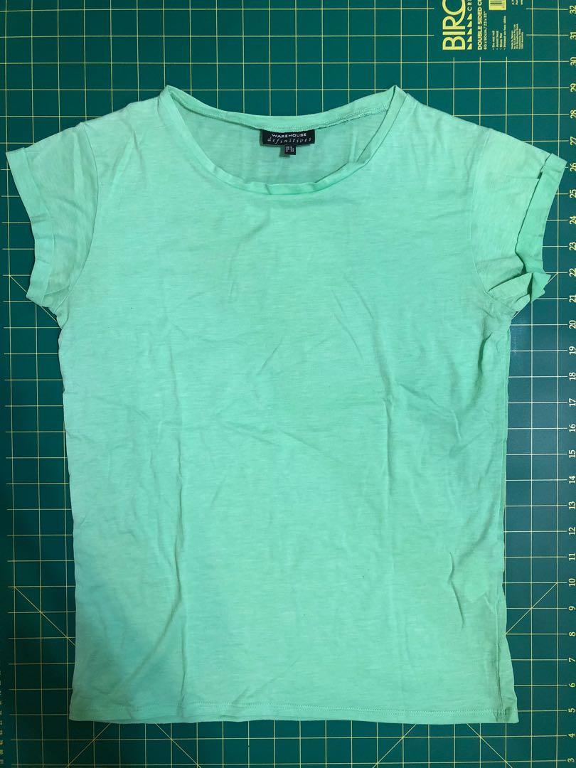 Basic tees, assorted, Women's Fashion, Tops, Shirts on Carousell