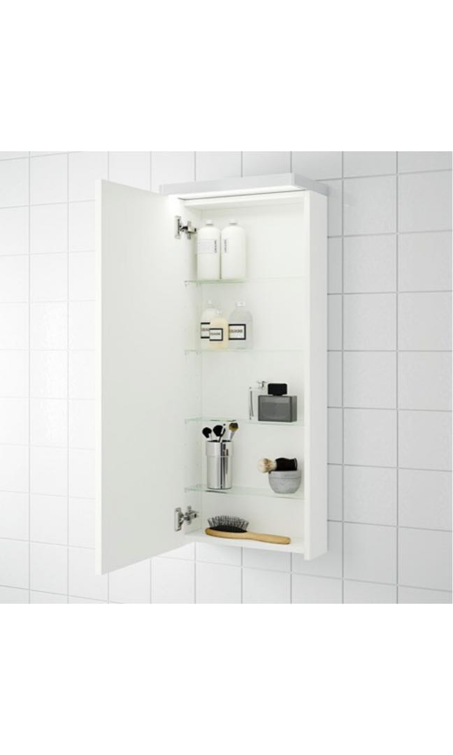 Bathroom white color IKEA, Furniture & Home Living, Bathroom