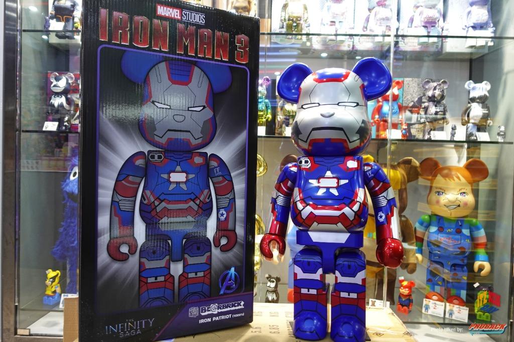 新入荷 Bearbrick IRON PATRIOT 1000％ BE@RBRICK 1000％ ベアブリック ...