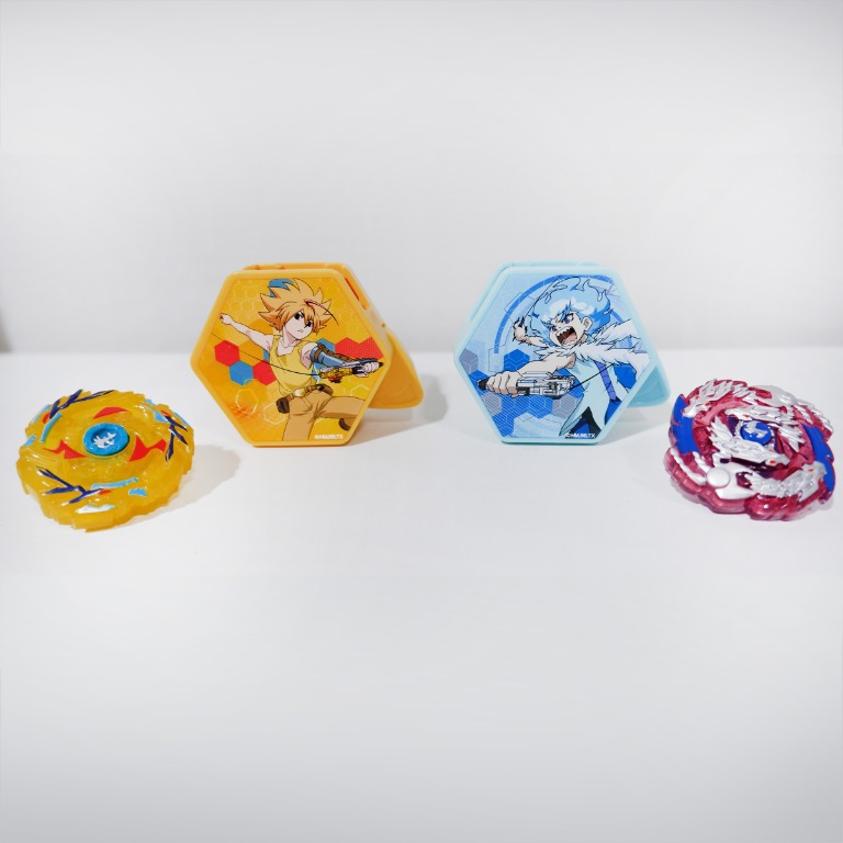 Beyblade Burst Turbo 2pcs Set Mcdonald s Happy Meal Hobbies