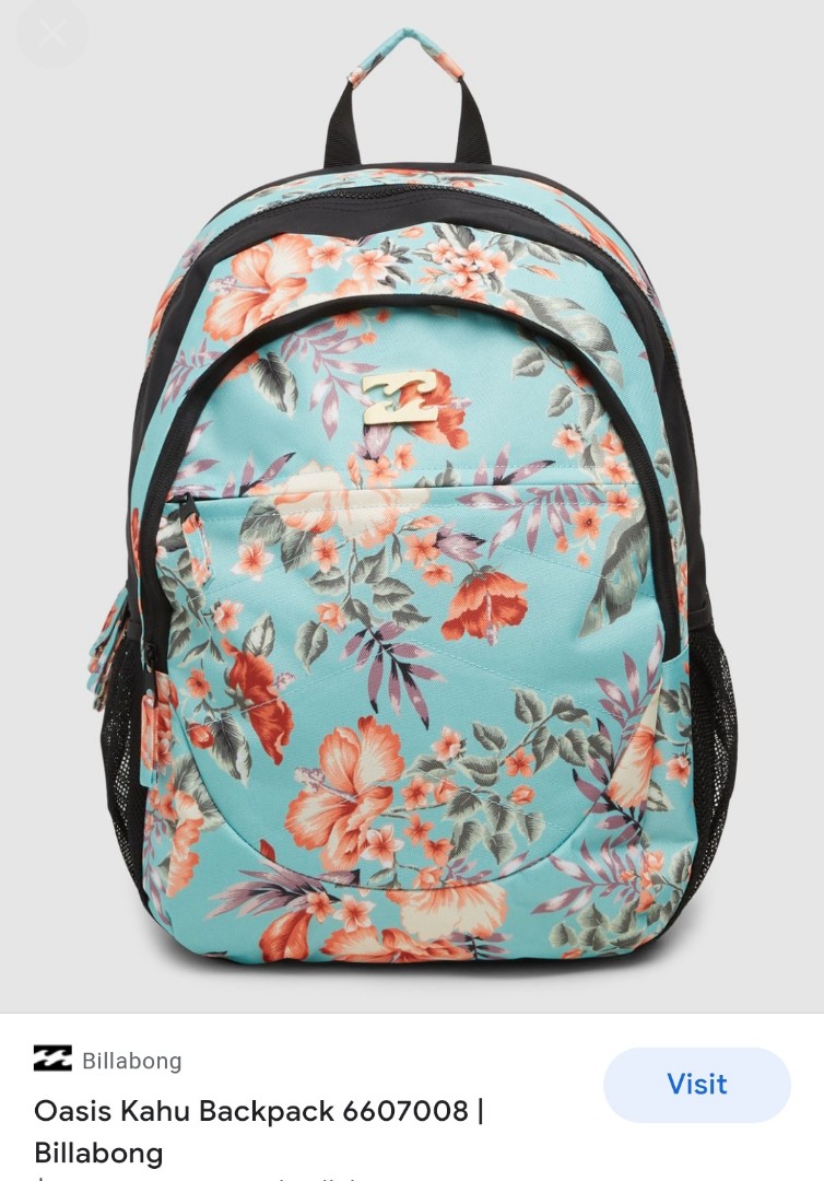 Billabong laptop backpack, Women's Fashion, Bags & Wallets, Backpacks ...
