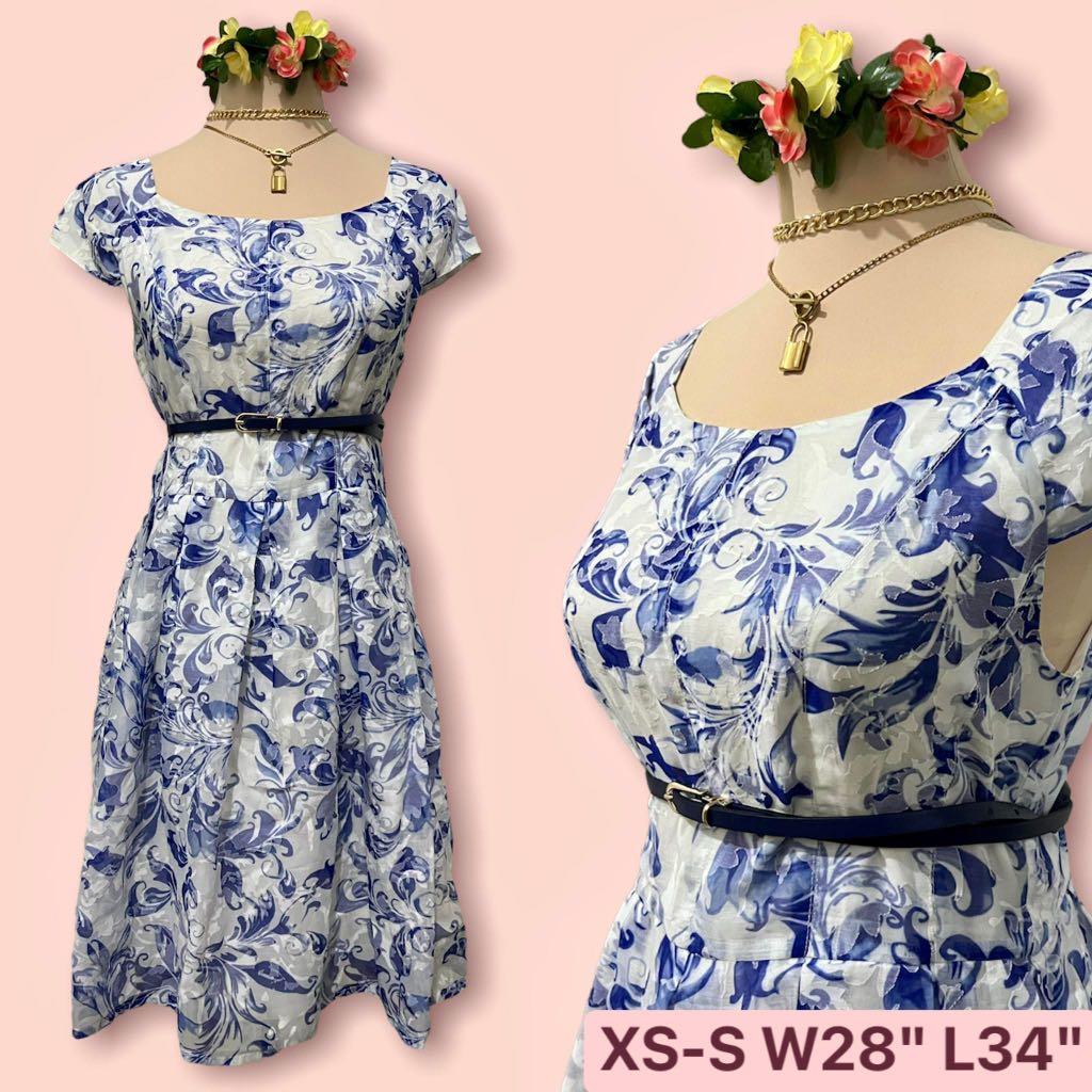 Blue Midi Dress, Women's Fashion, Dresses & Sets, Dresses on Carousell