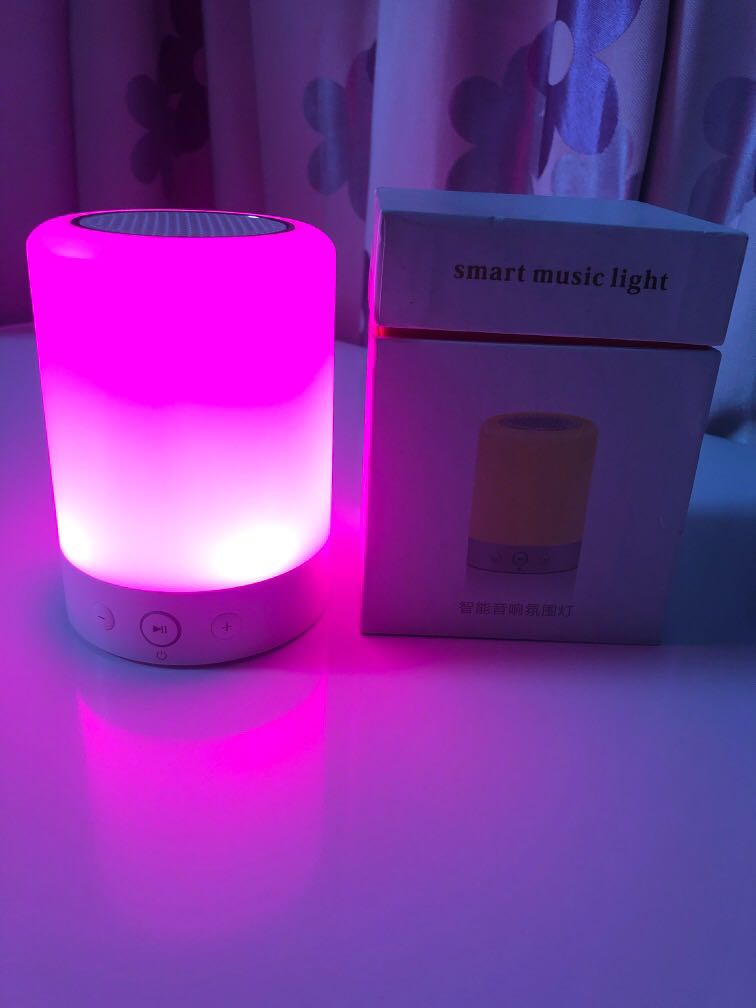 smart music lighting speaker