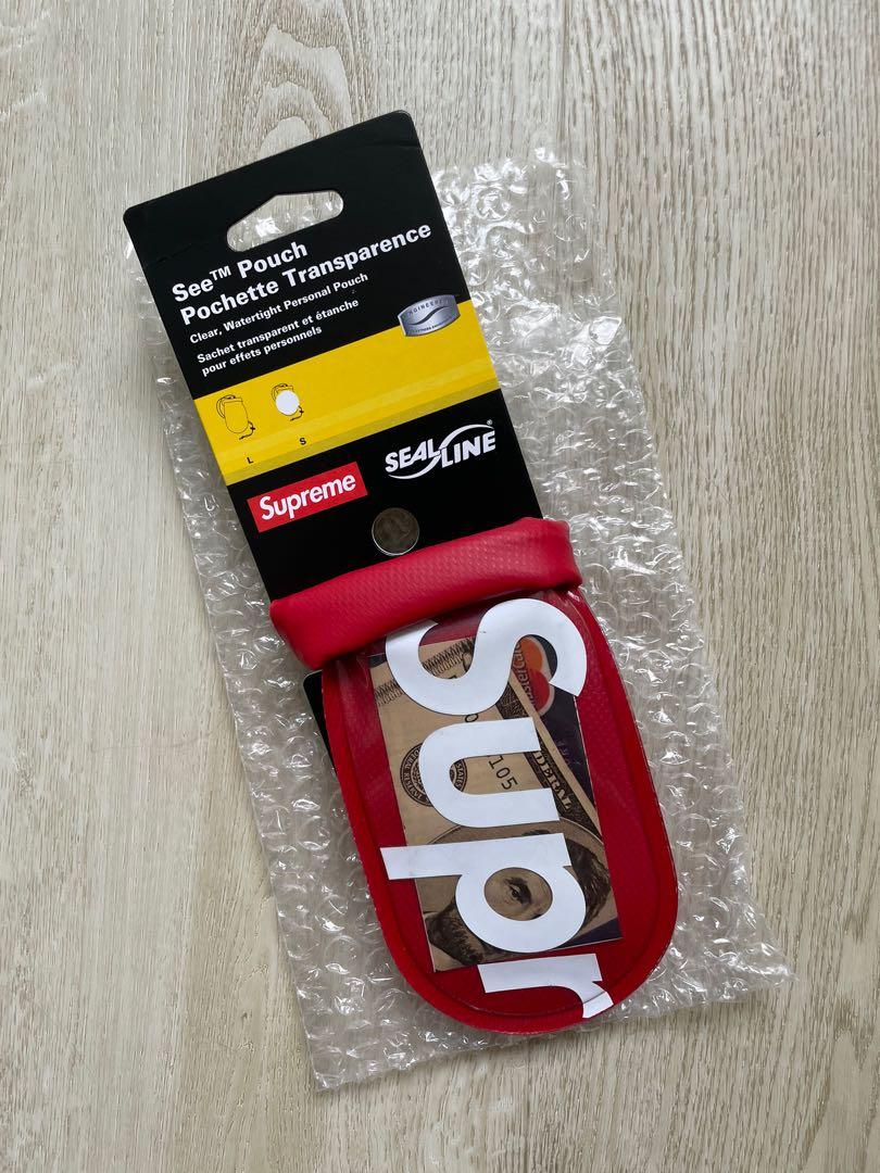 BNDSWT Supreme SealLine Waterproof Pouch Red SS18 Men s Fashion