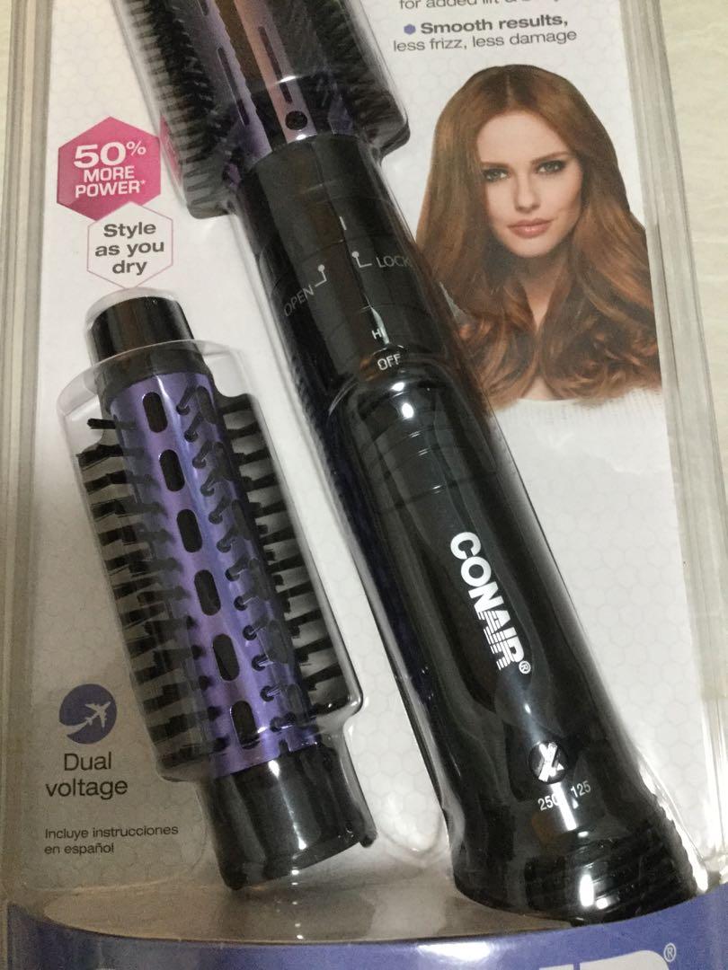 Brand New Dual Voltage Conair Hair Dryer cum Curler, Beauty & Personal