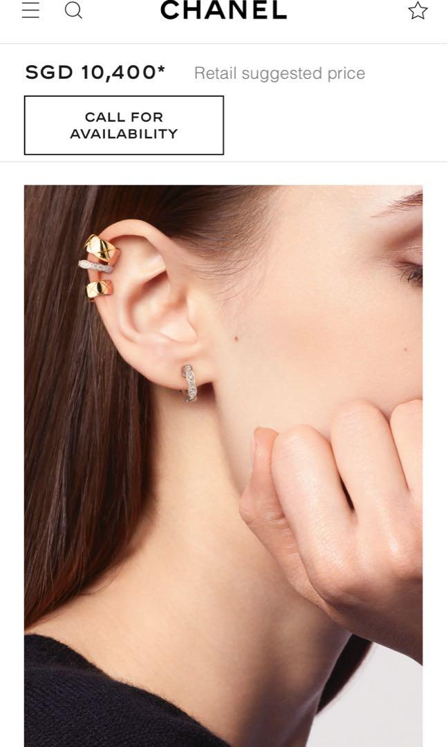 Chanel coco crush earring clearance