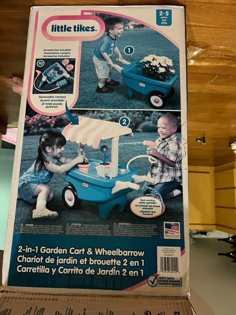 Brand new Little tikes garden cart and wheelbarrow playset, Babies