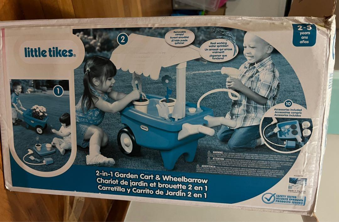 Brand new Little tikes garden cart and wheelbarrow playset, Babies